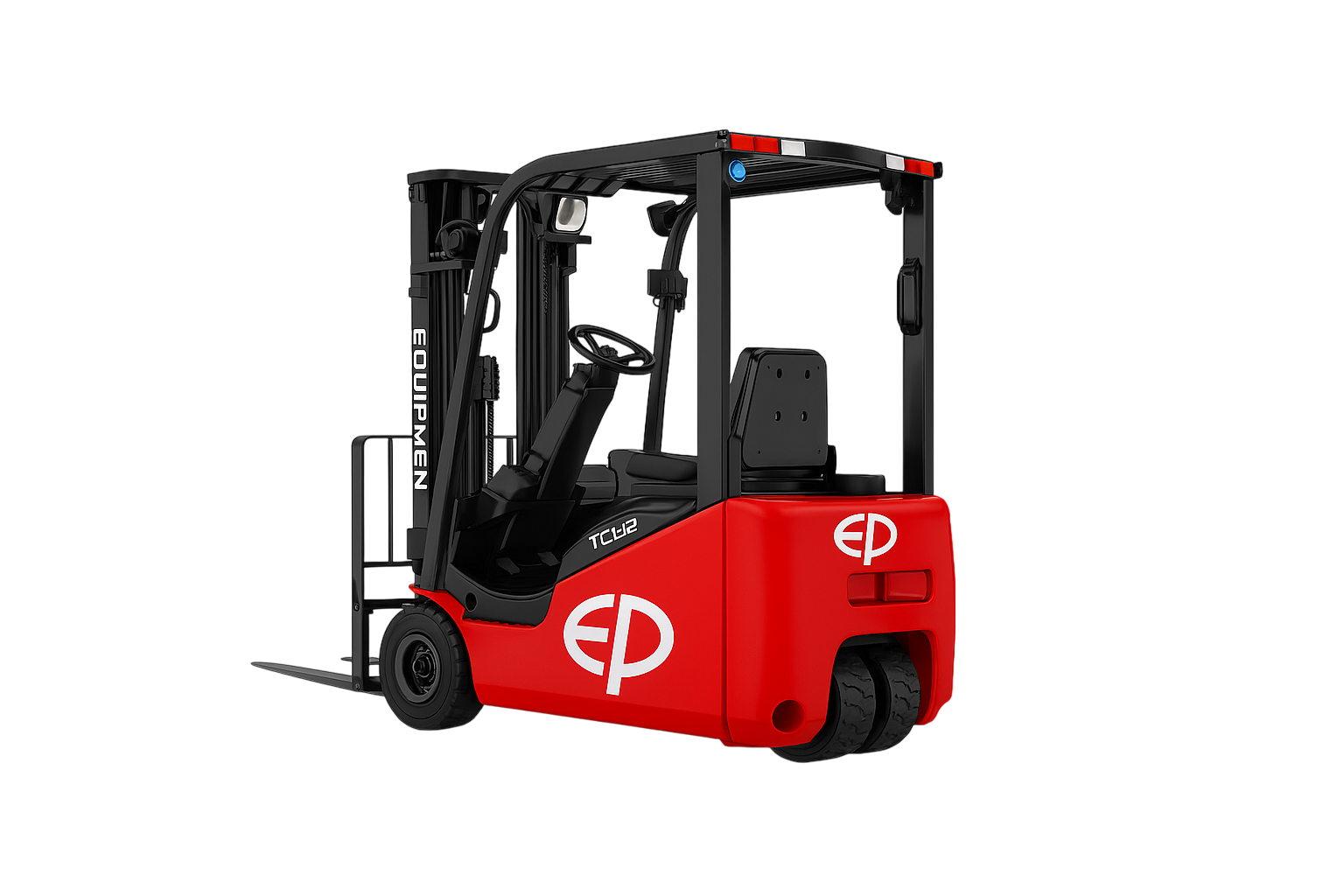 Empilhador elétrico TCL, capacidade 1200 a 1500kg, mastro duplo
